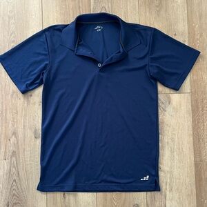BCG Unisex Navy Blue Polo Shirt Small